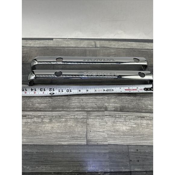 Left Valve Cover Emblems Set Goldwing GL1800 01-17 Cylinder Head Genuine Honda - Picture 9 of 12